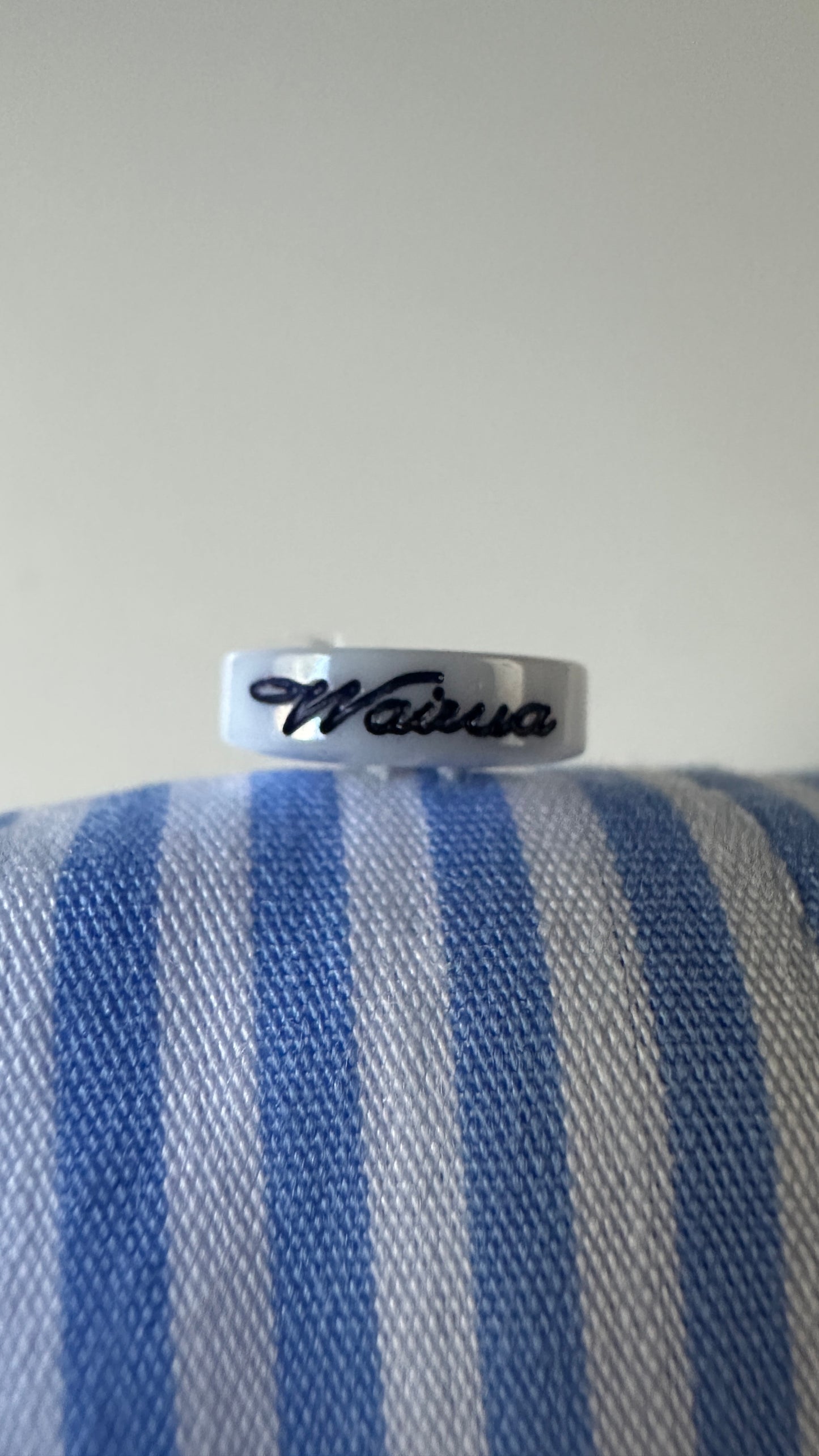 blue stripe shirt